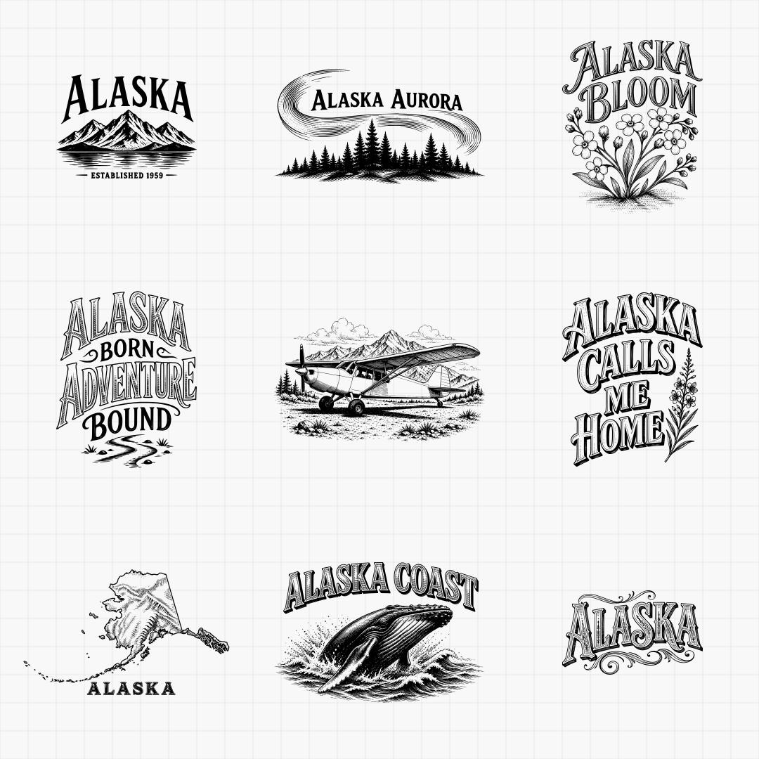 Alaska State Pride & Travel Designs - Thumbnail 2