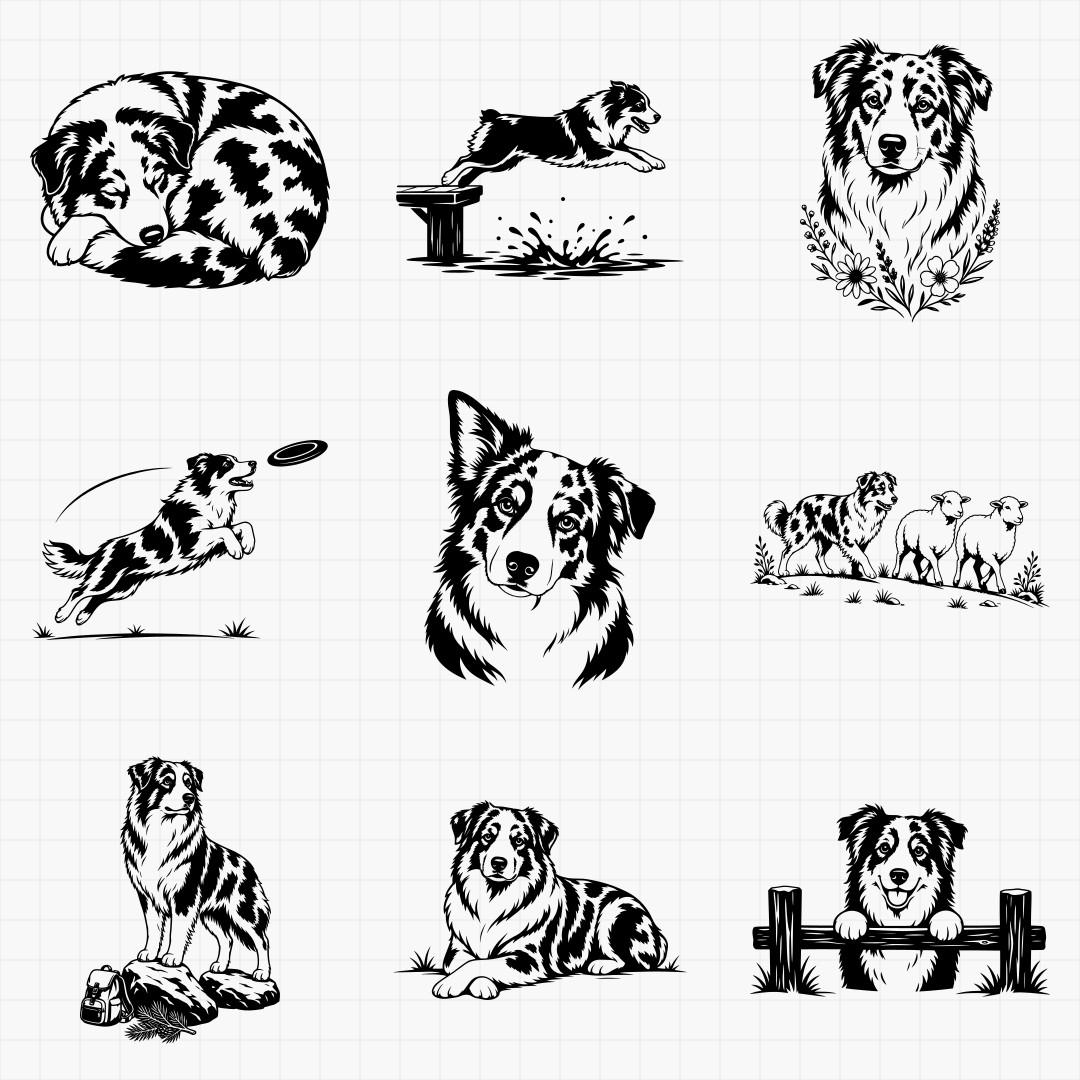 Australian Shepherd Designs - Thumbnail 3