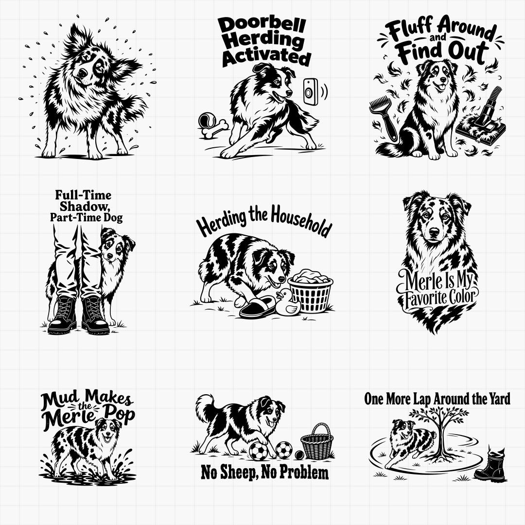 Australian Shepherd Designs - Thumbnail 5
