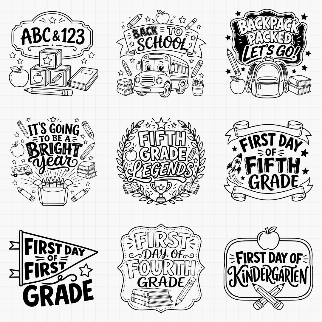 Back to School Designs - Thumbnail 2