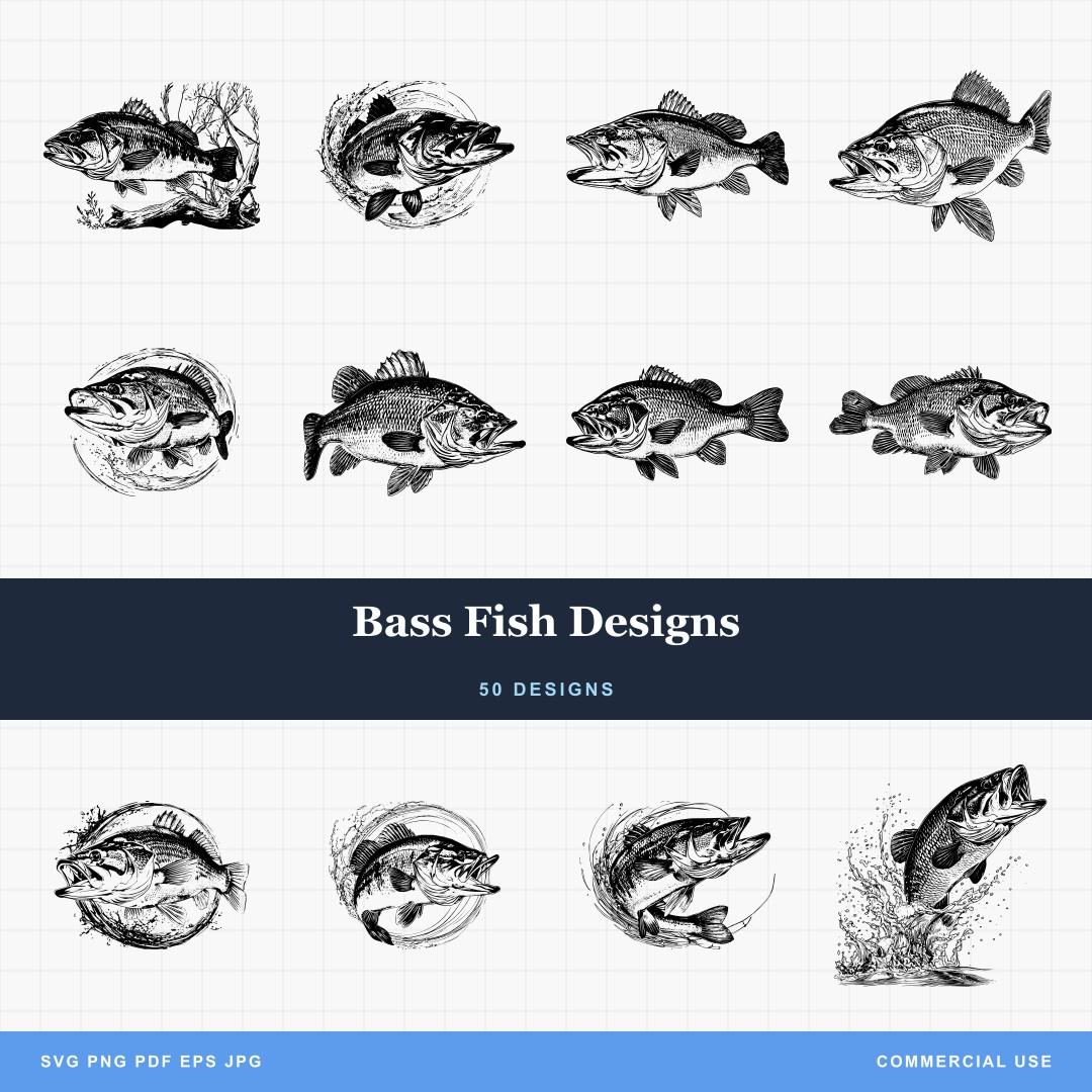 Bass Fish Designs