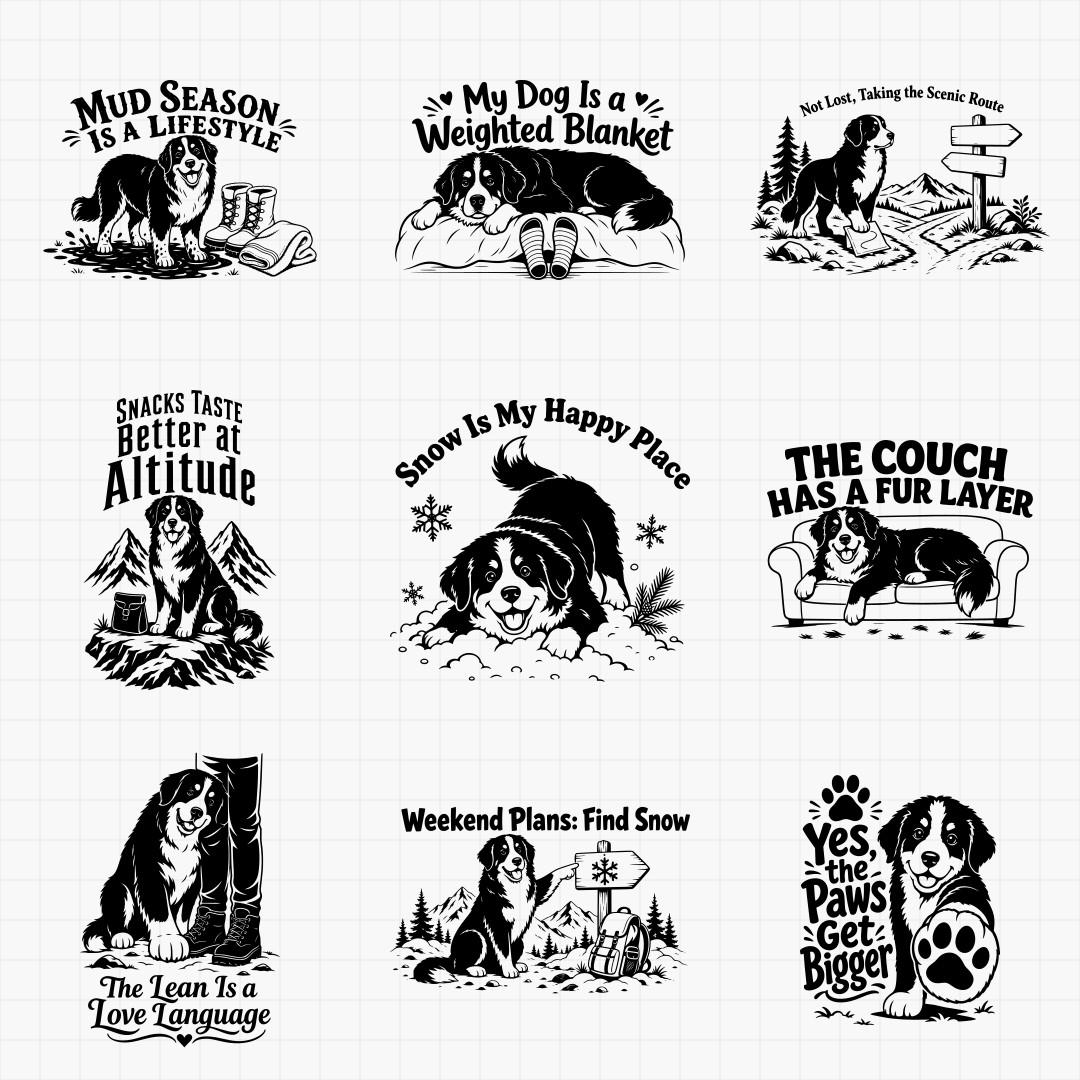 Bernese Mountain Dog Designs - Thumbnail 6