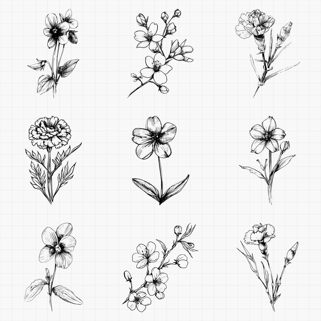 Birth Month Flower Designs - Thumbnail 4