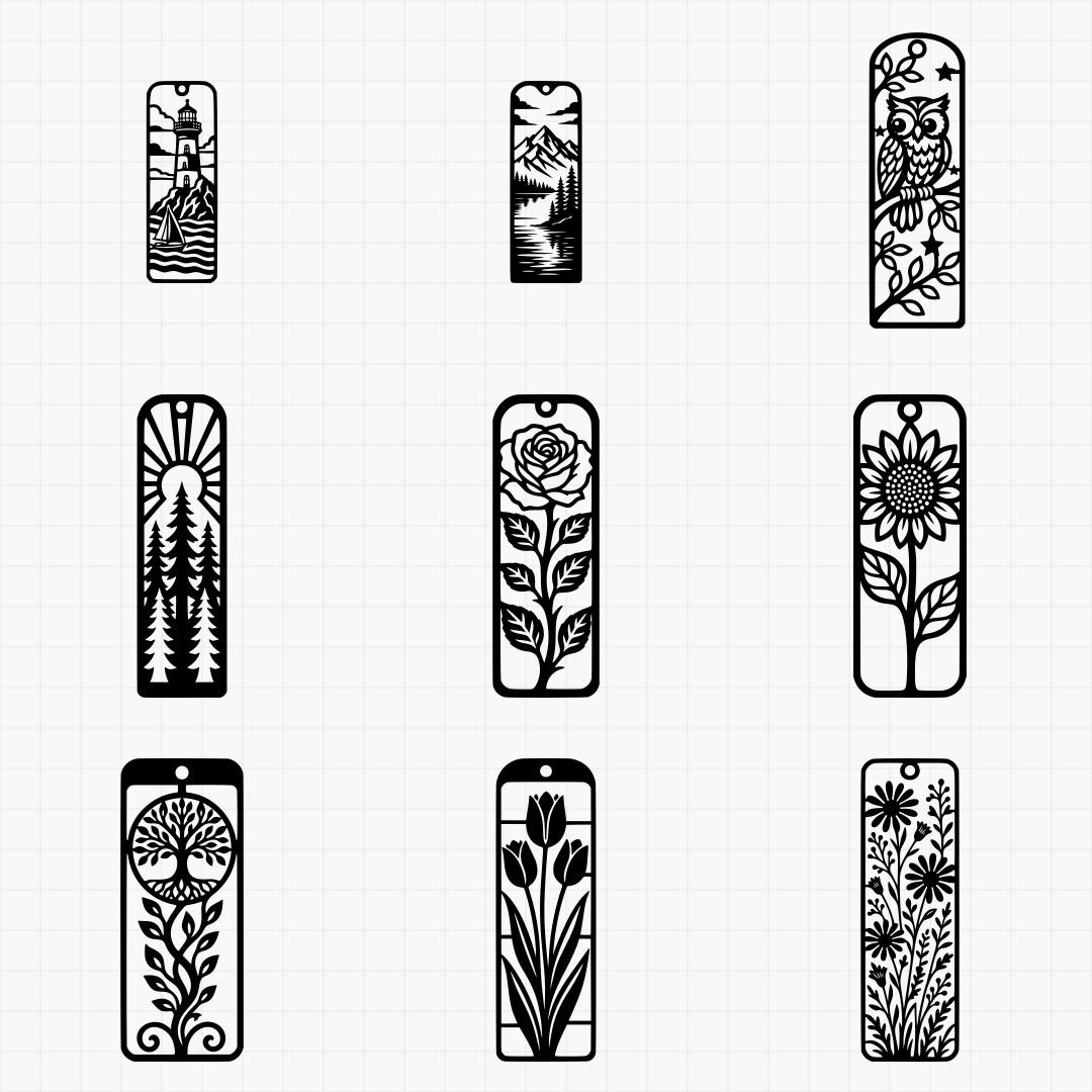 Bookmark Designs Pack - Thumbnail 4