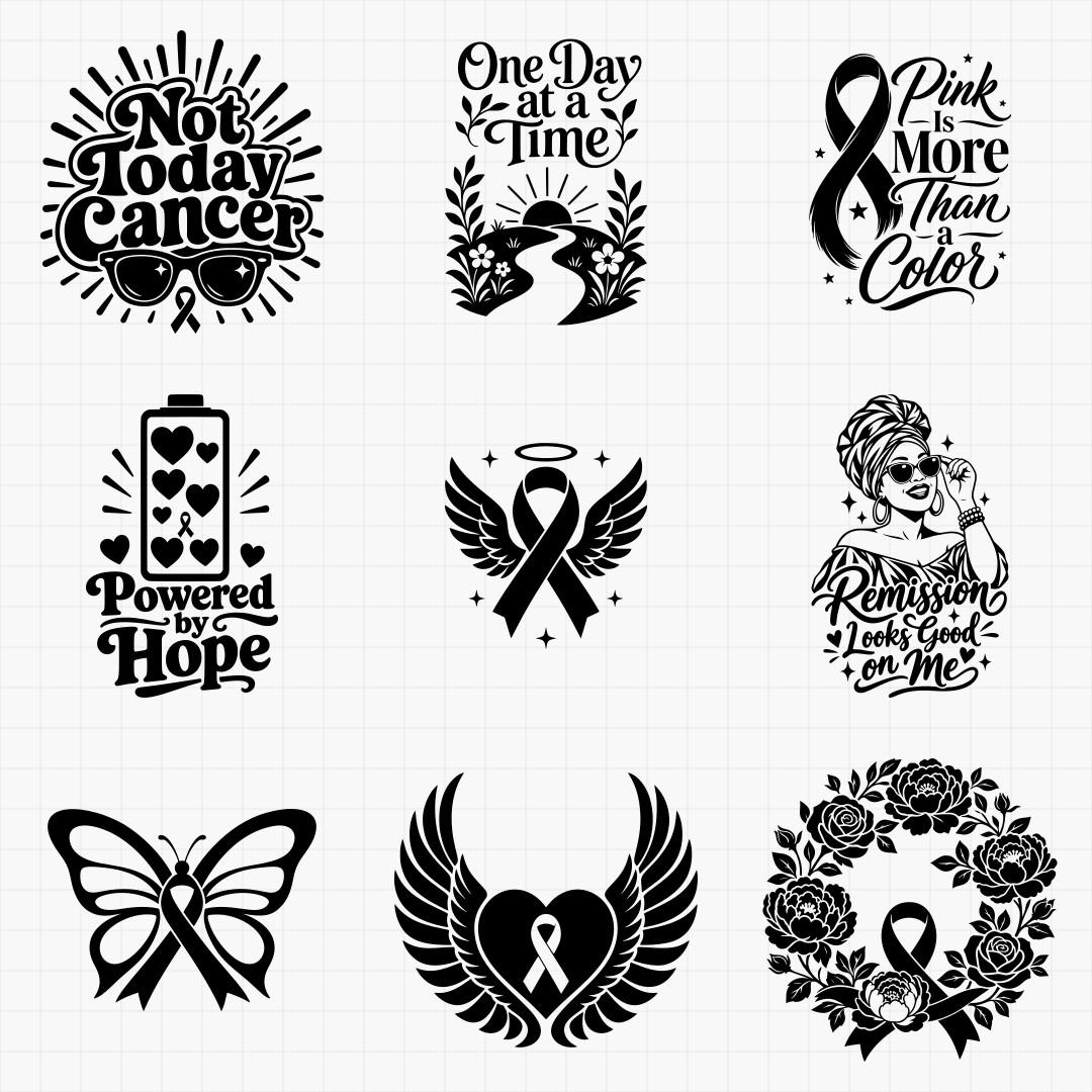 Breast Cancer Awareness & Survivor Designs - Thumbnail 4
