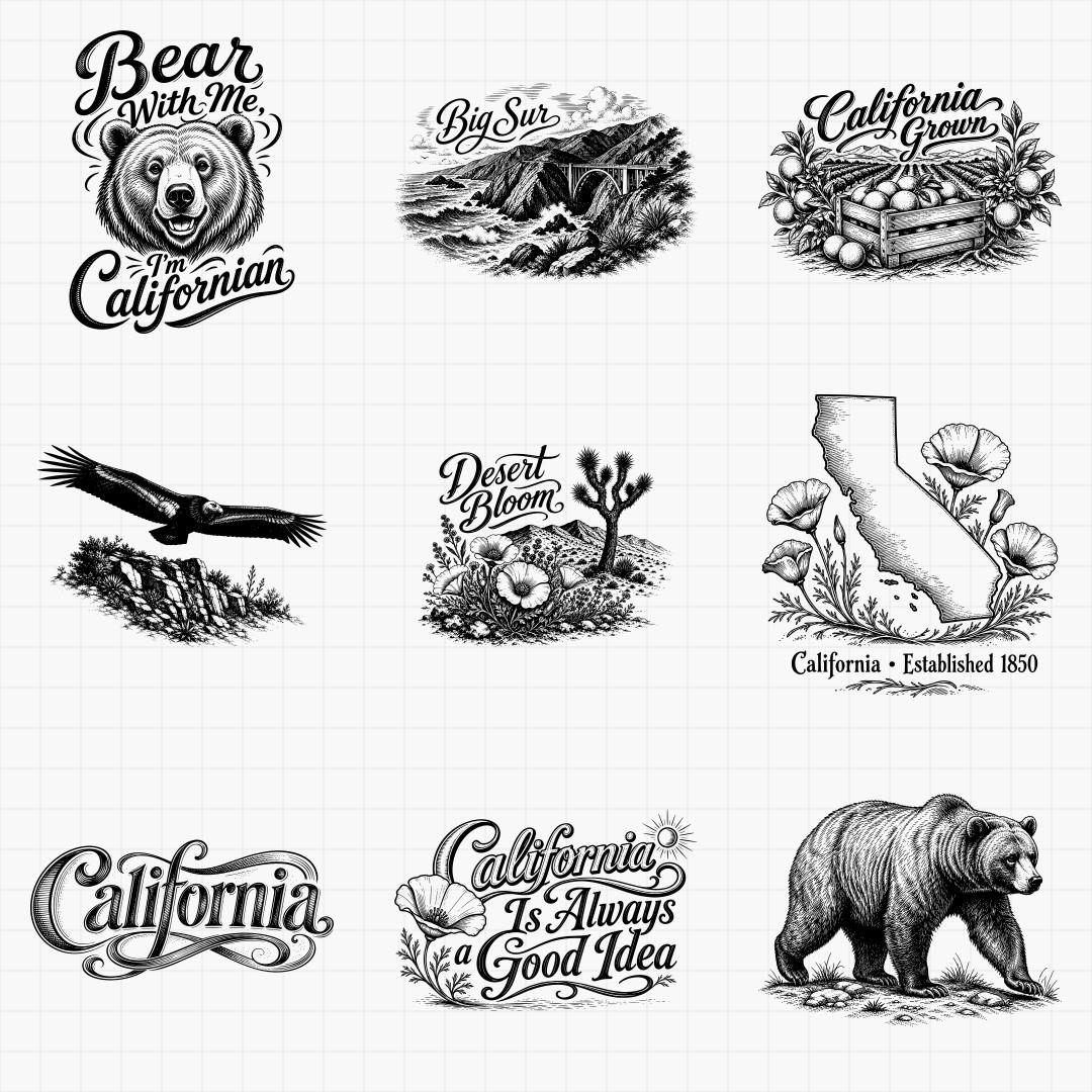 California State Pride & Travel Designs - Thumbnail 2