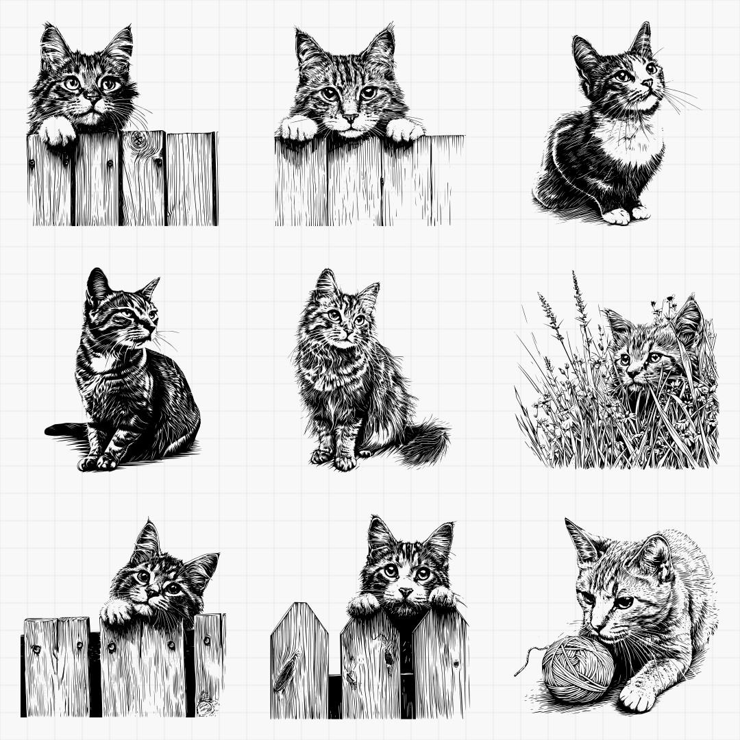 Cat Designs Pack - Thumbnail 2