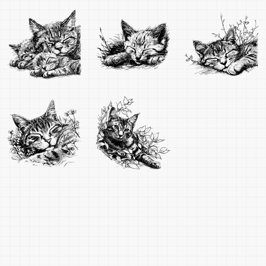 Cat Designs Pack - Thumbnail 7