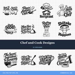 Chef and Cook Designs