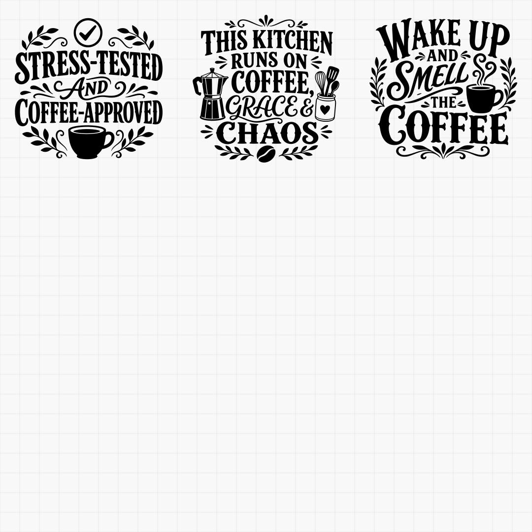 Coffee Bar Sayings Designs - Thumbnail 5