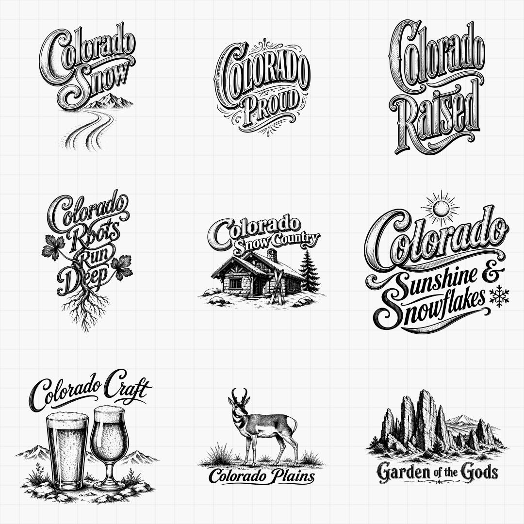 Colorado State Pride & Travel Designs - Thumbnail 4