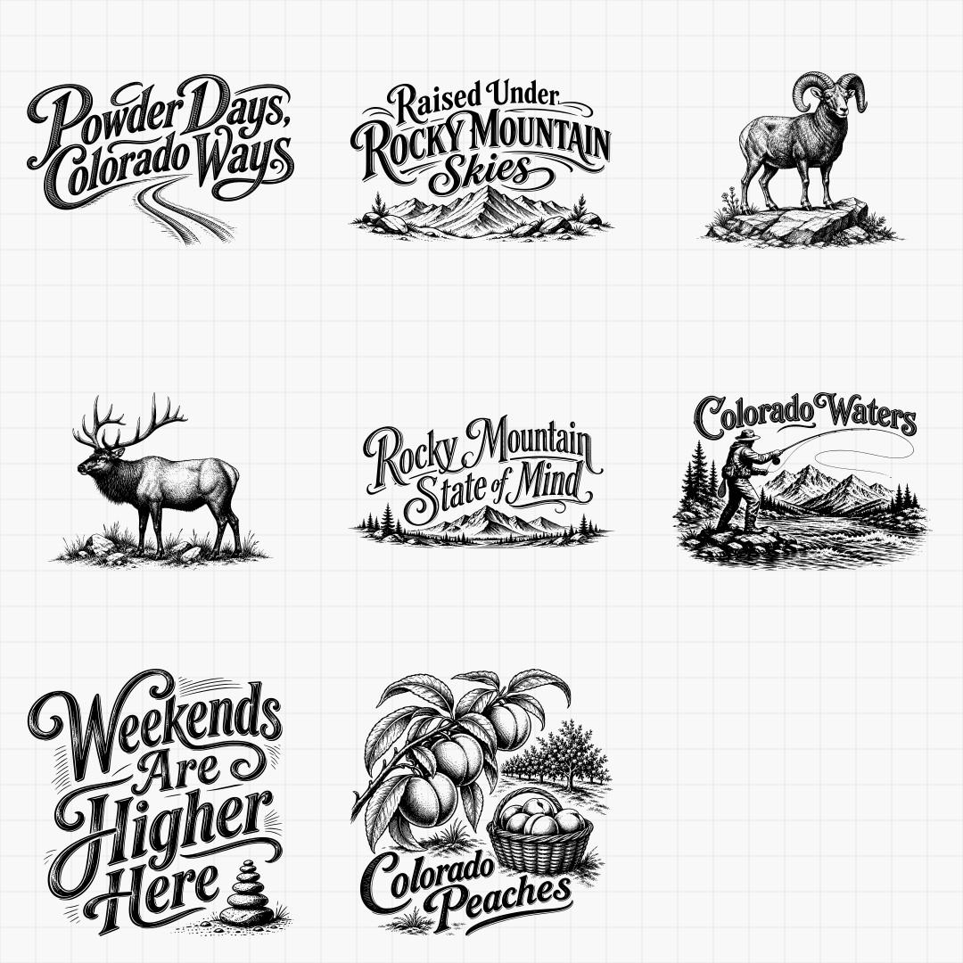 Colorado State Pride & Travel Designs - Thumbnail 6