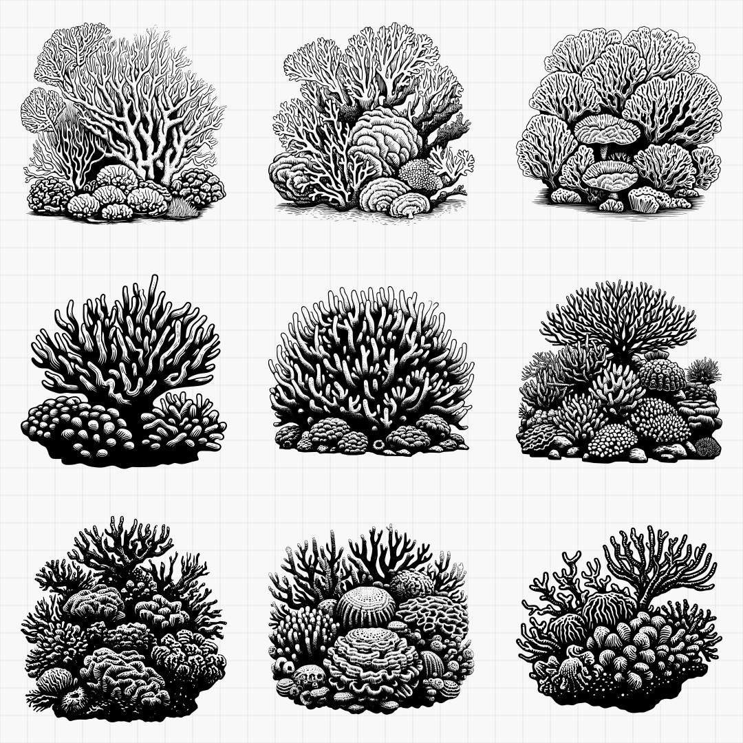 Coral And Sea Anemone Pack - Thumbnail 4