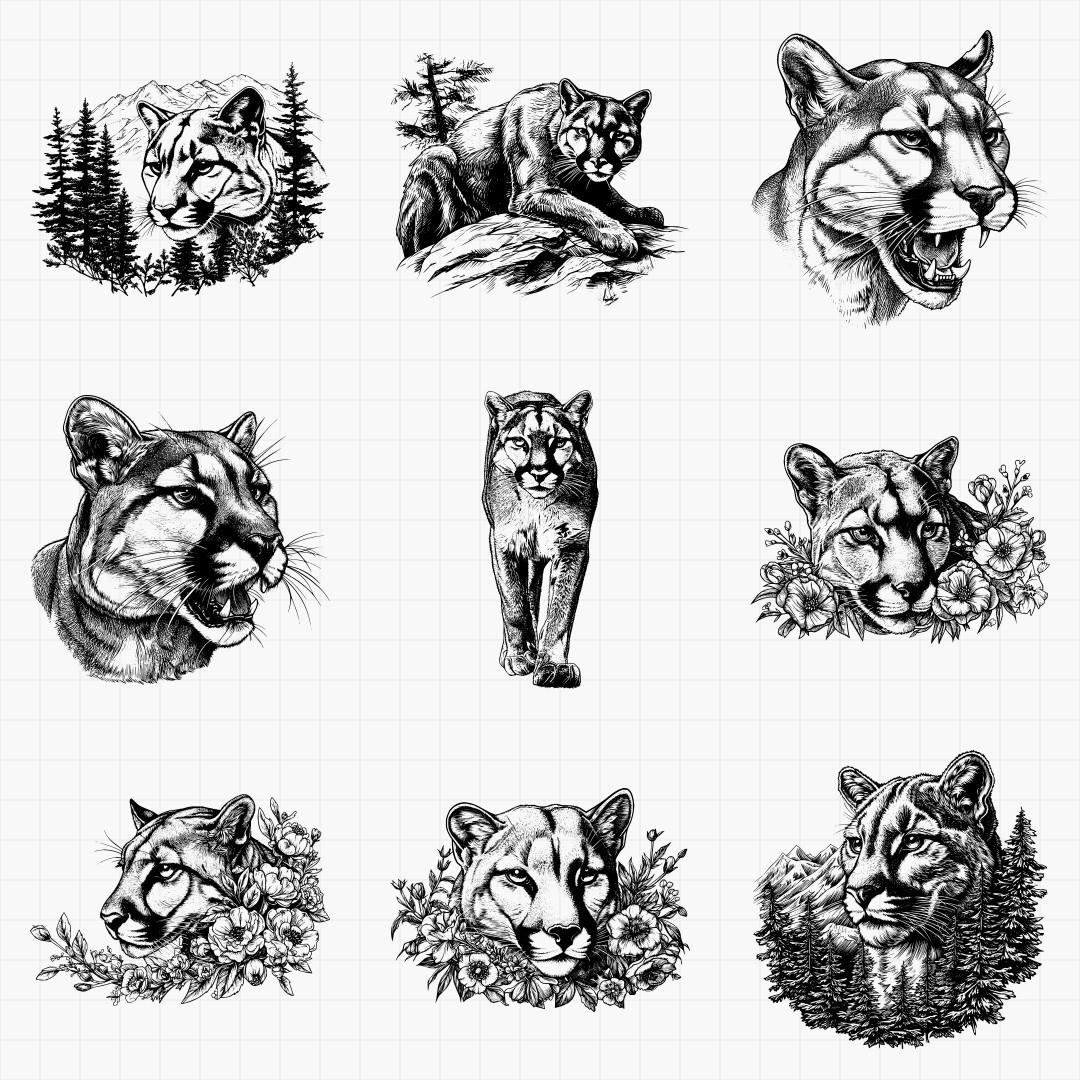 Cougar Designs Pack - Thumbnail 3