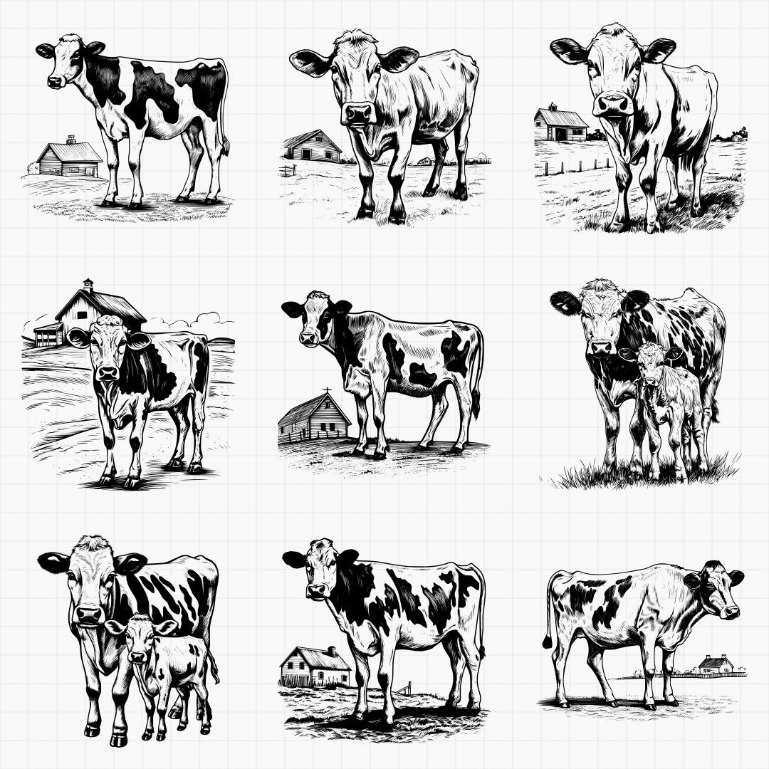 Cow Designs Pack - Thumbnail 2