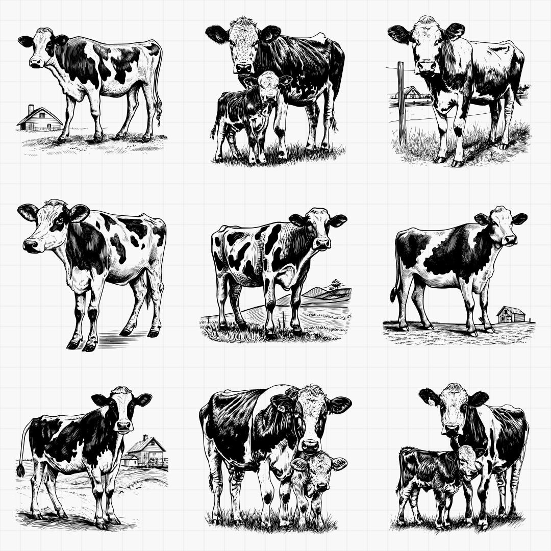 Cow Designs Pack - Thumbnail 3