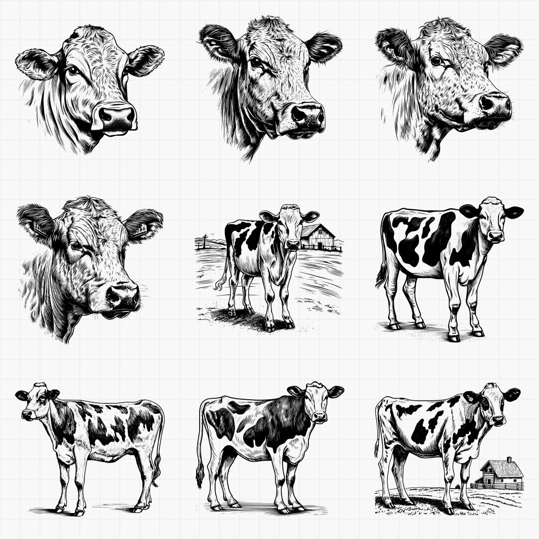 Cow Designs Pack - Thumbnail 5