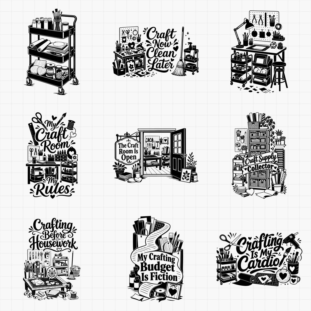 Craft Room & Maker Space Signs - Thumbnail 2