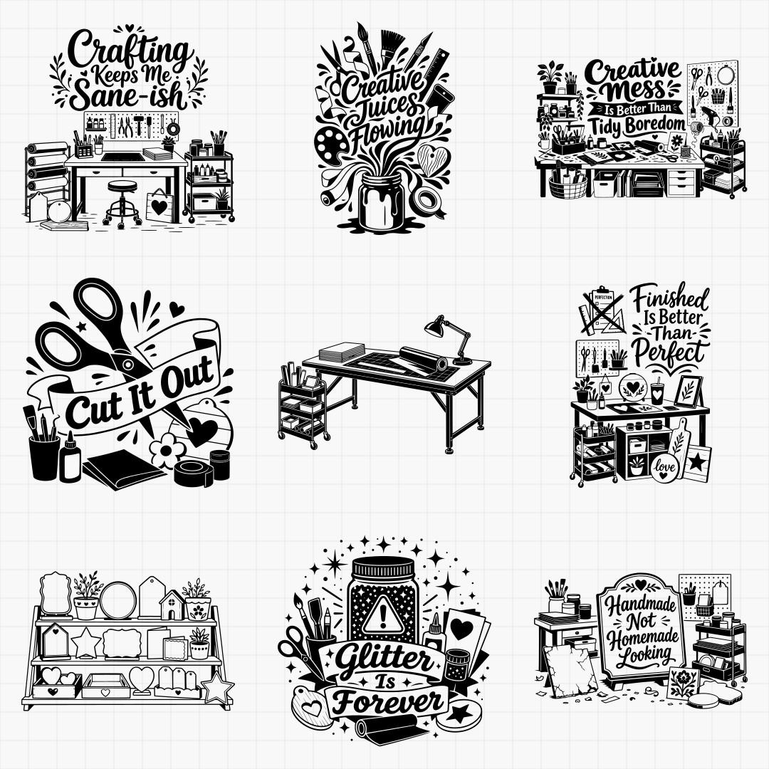 Craft Room & Maker Space Signs - Thumbnail 3