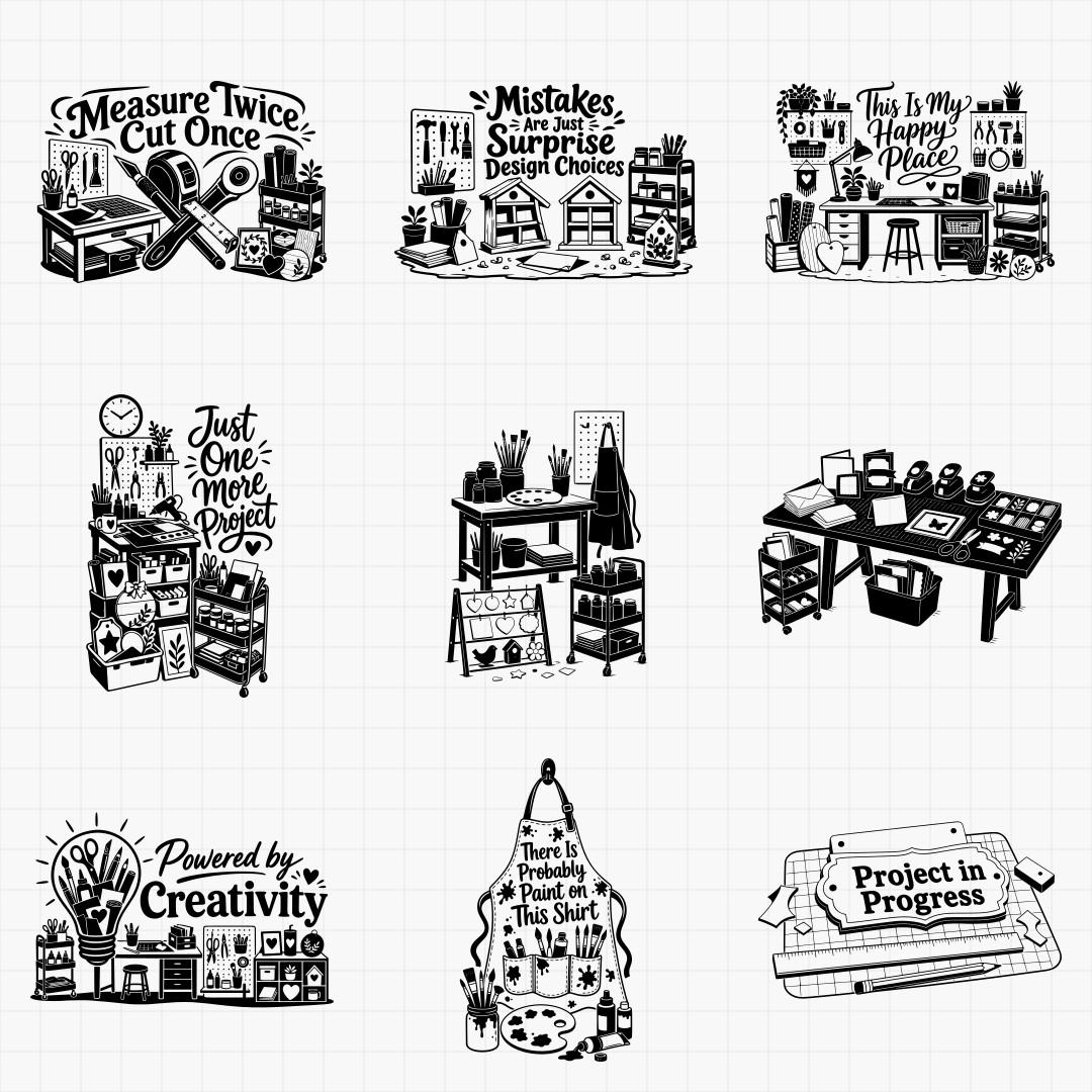 Craft Room & Maker Space Signs - Thumbnail 5