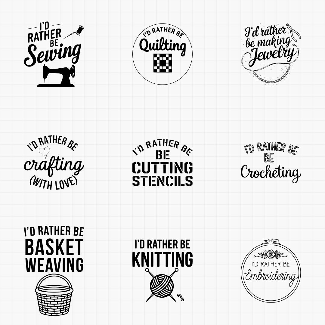 Crafters Laser Cutting Svg Pack - Thumbnail 4