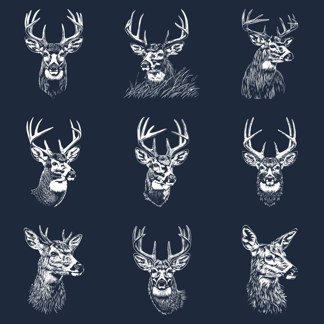Deer Designs For Slate - Thumbnail 3