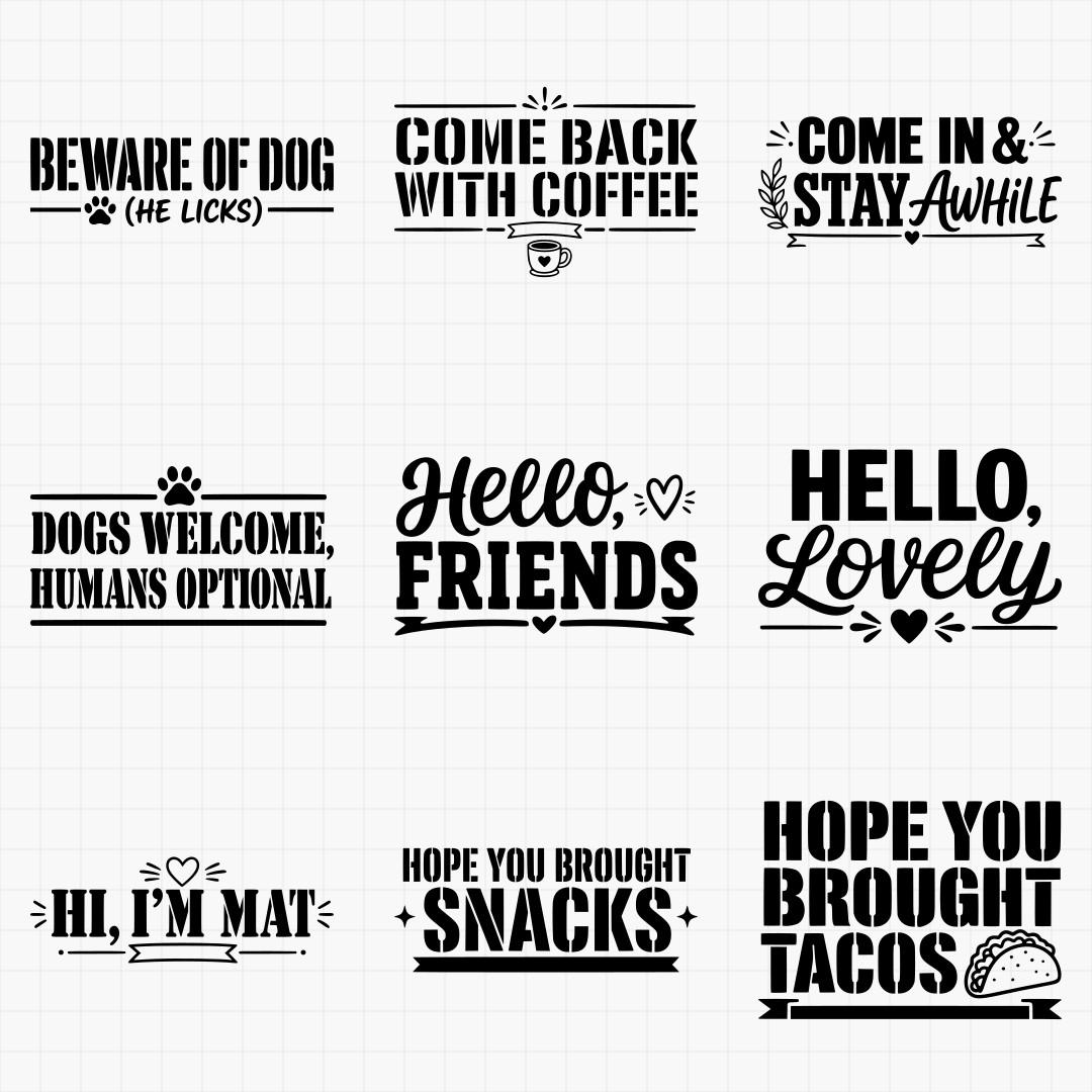 Funny Doormat Sayings - Thumbnail 2