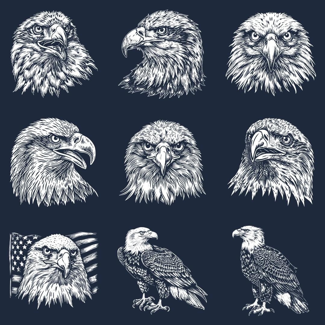 Eagle Designs For Slate - Thumbnail 3