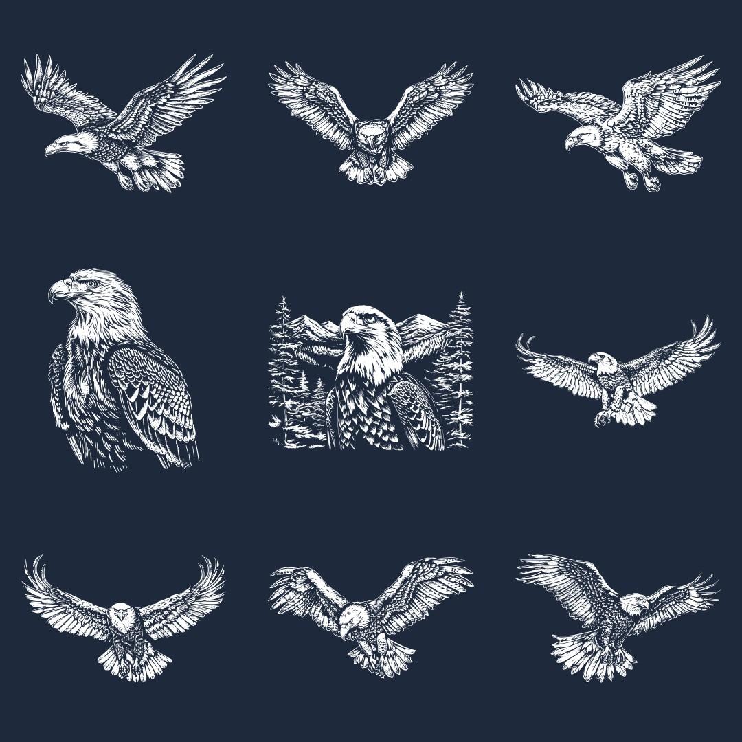 Eagle Designs For Slate - Thumbnail 4