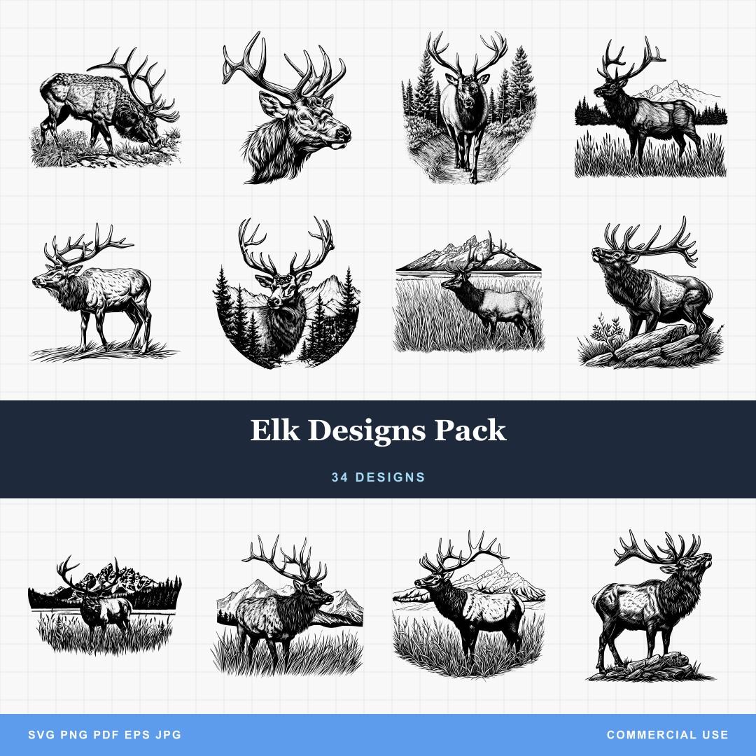 Elk Designs Pack