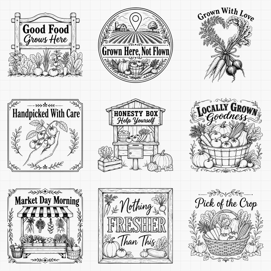 Farmers Market & Farm Stand Signs - Thumbnail 3