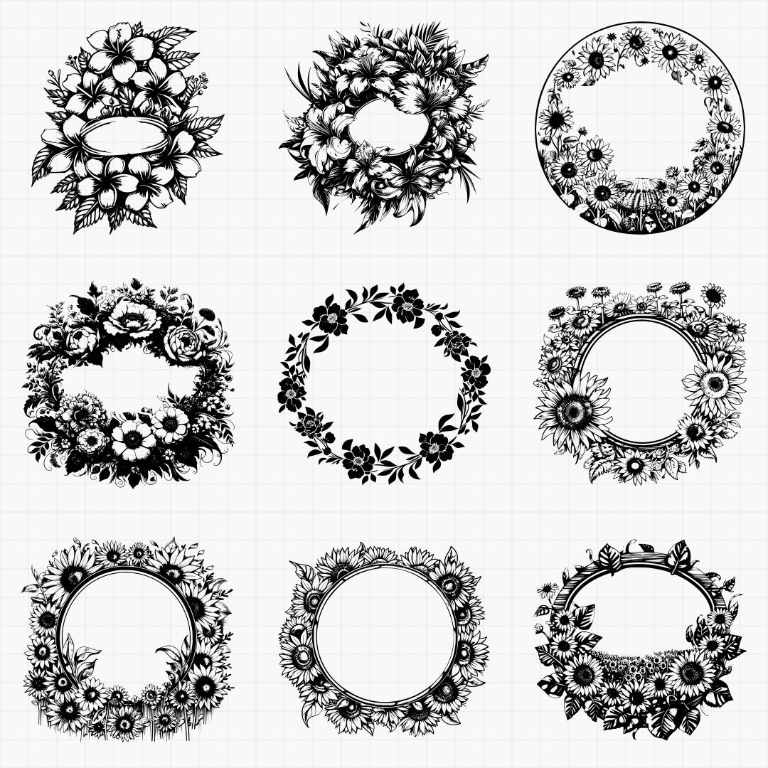 Floral Signs Part 2 Design Pack - Thumbnail 5