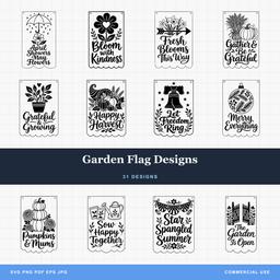 Garden Flag Designs