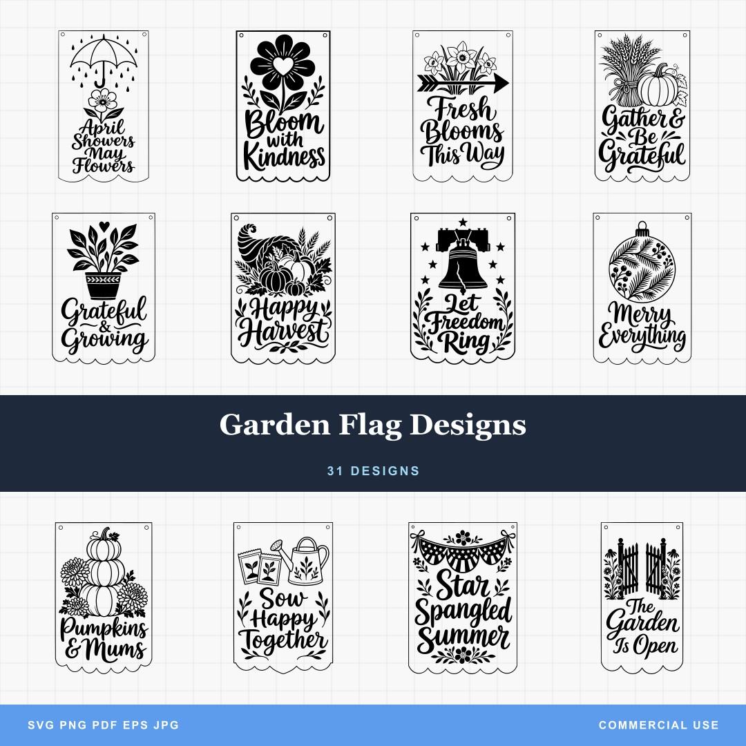 Garden Flag Designs
