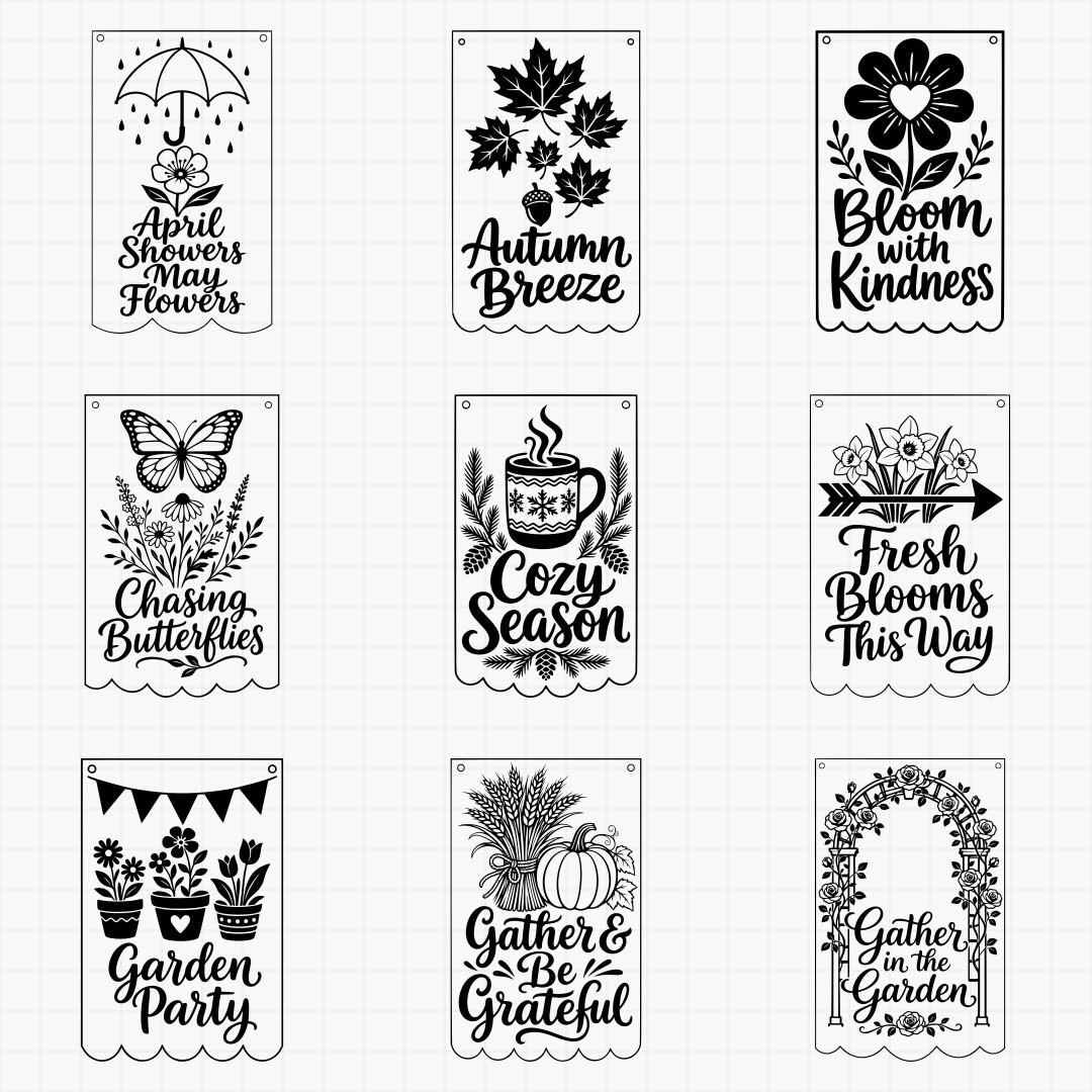 Garden Flag Designs - Thumbnail 2