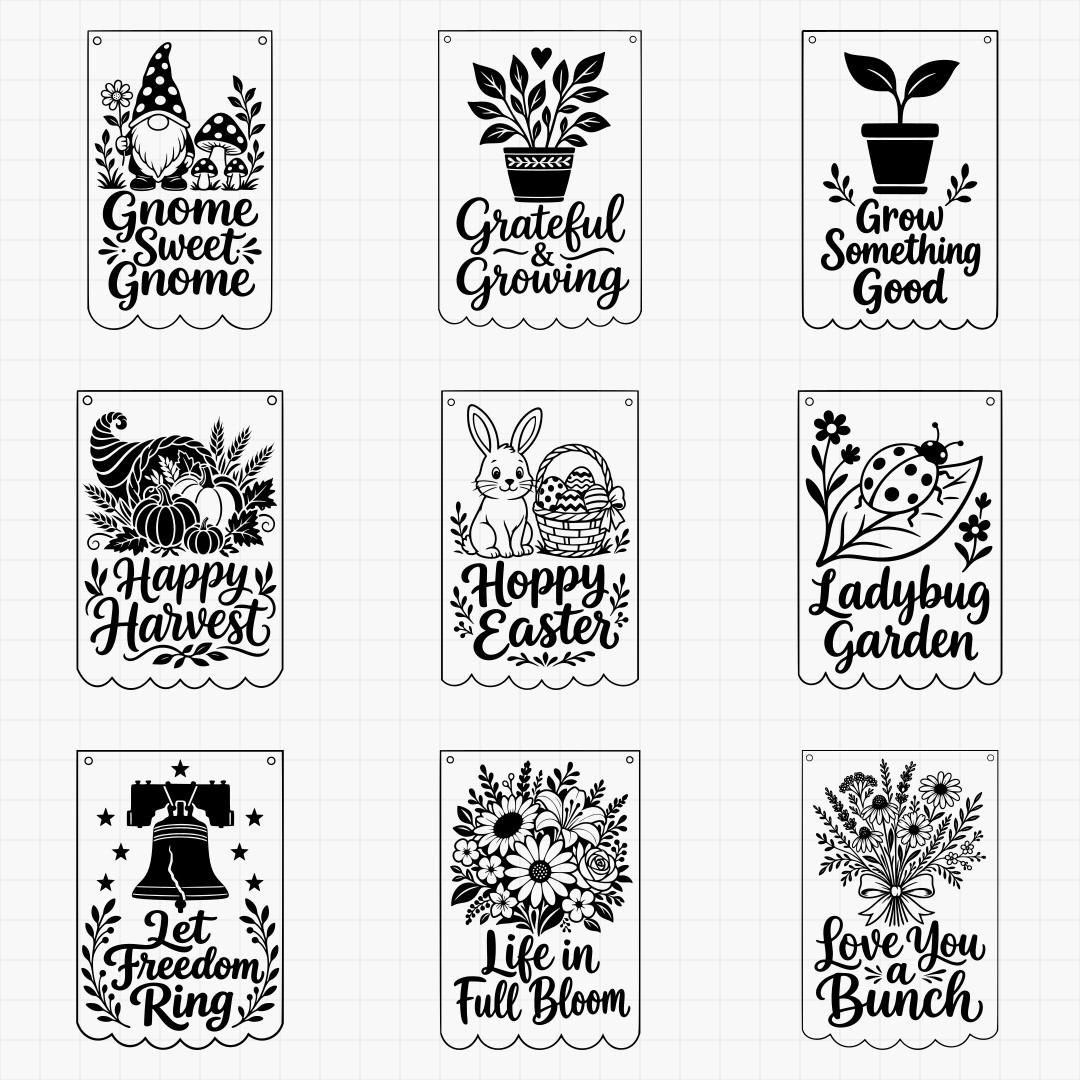 Garden Flag Designs - Thumbnail 3