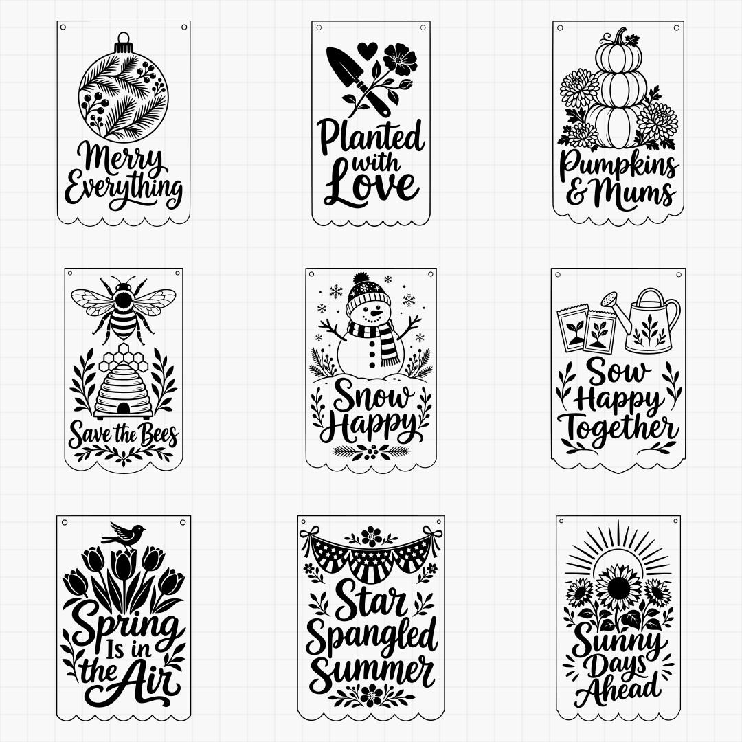 Garden Flag Designs - Thumbnail 4