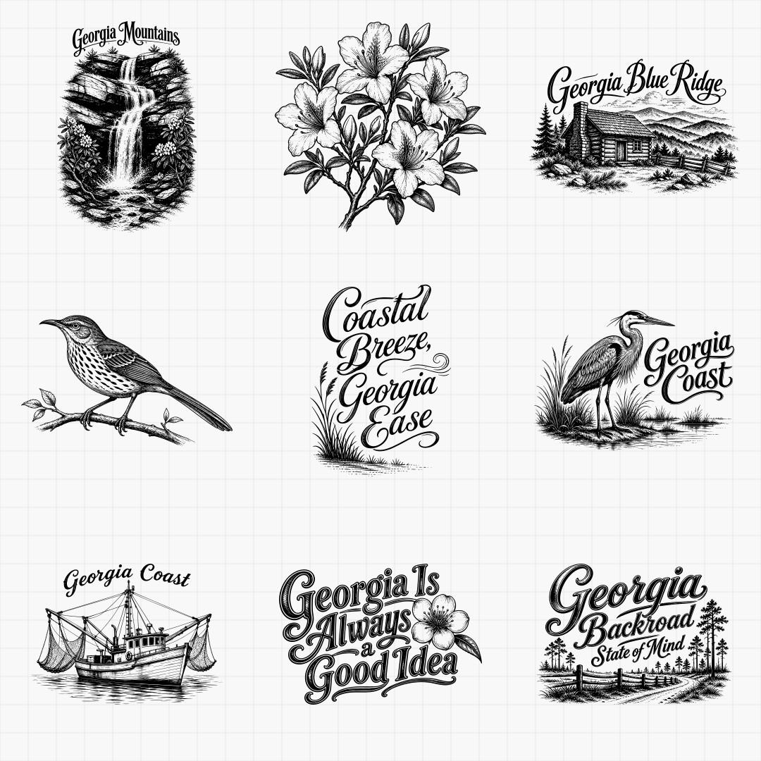 Georgia State Pride & Travel Designs - Thumbnail 2