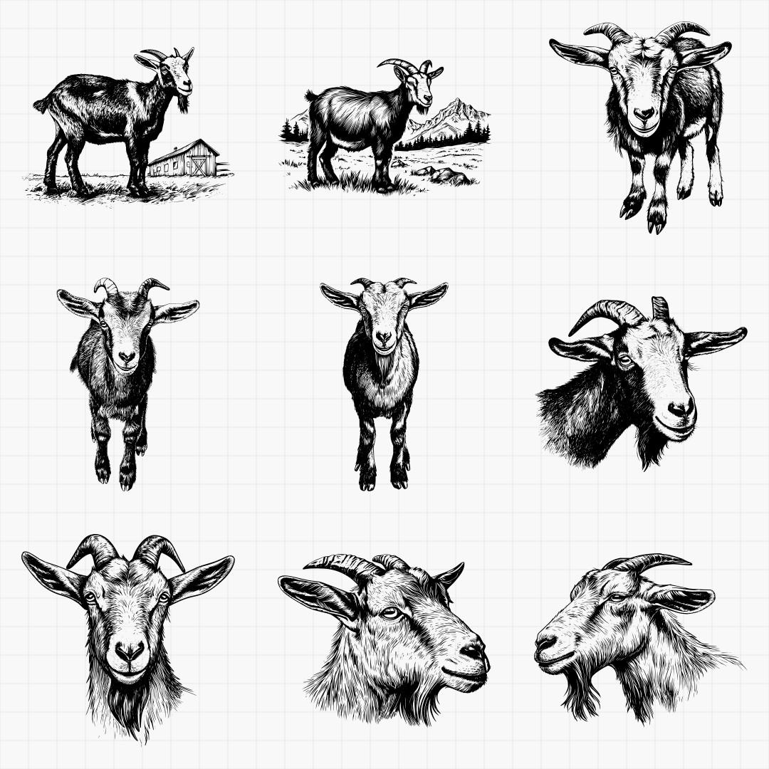 Goat Designs Pack - Thumbnail 2