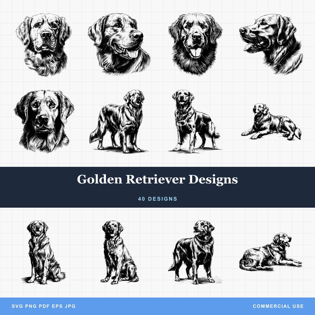 Golden Retriever Designs