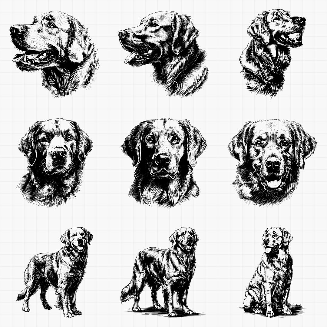 Golden Retriever Designs - Thumbnail 3