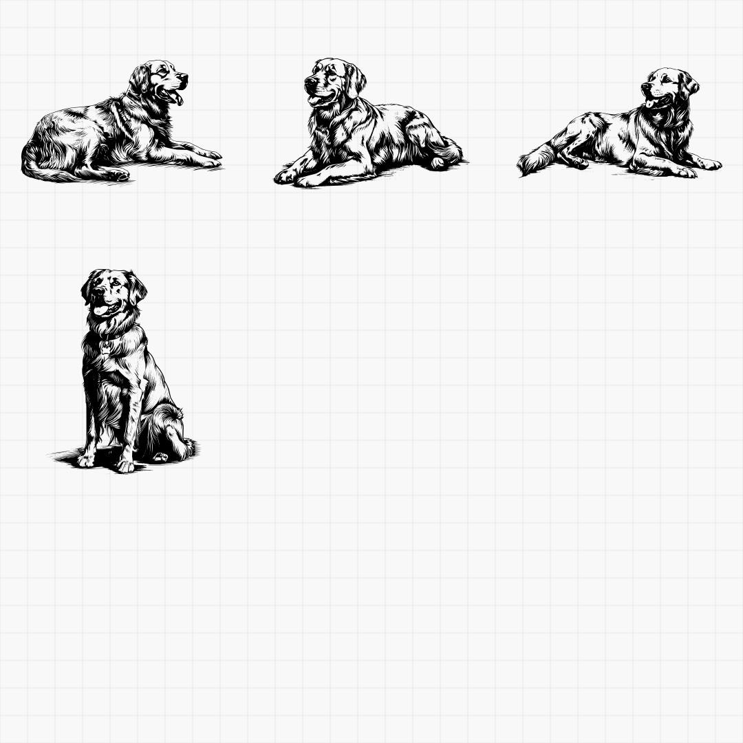 Golden Retriever Designs - Thumbnail 6