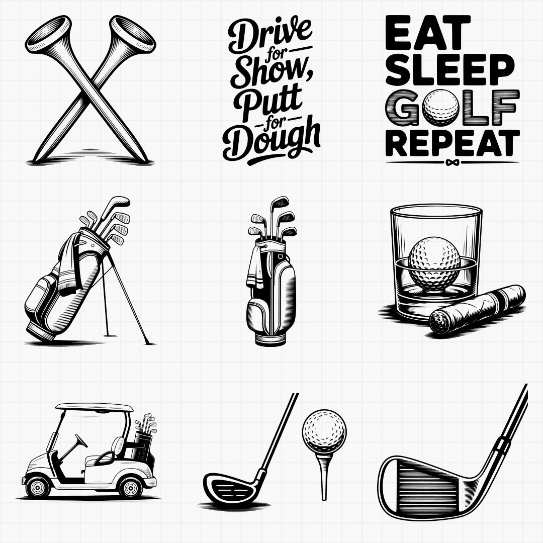 Golf Designs Bundle 1 - Thumbnail 2