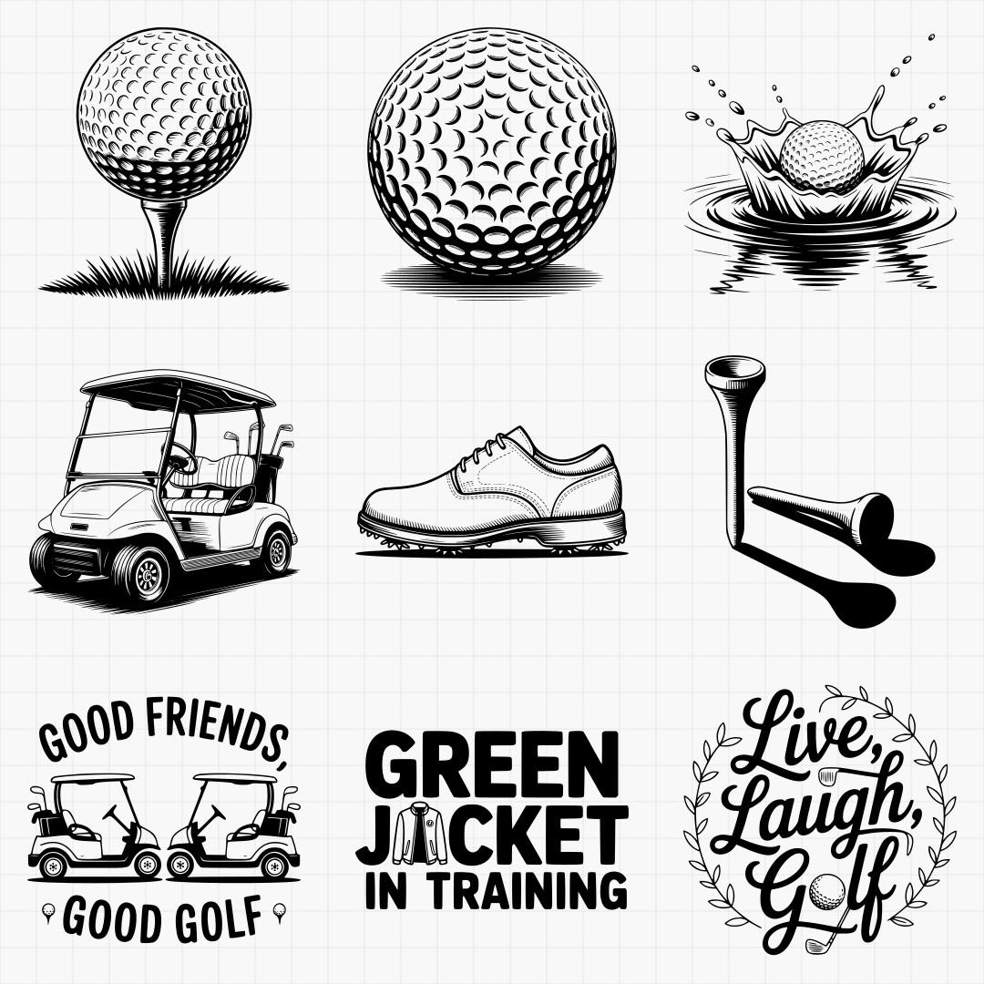 Golf Designs Bundle 1 - Thumbnail 4