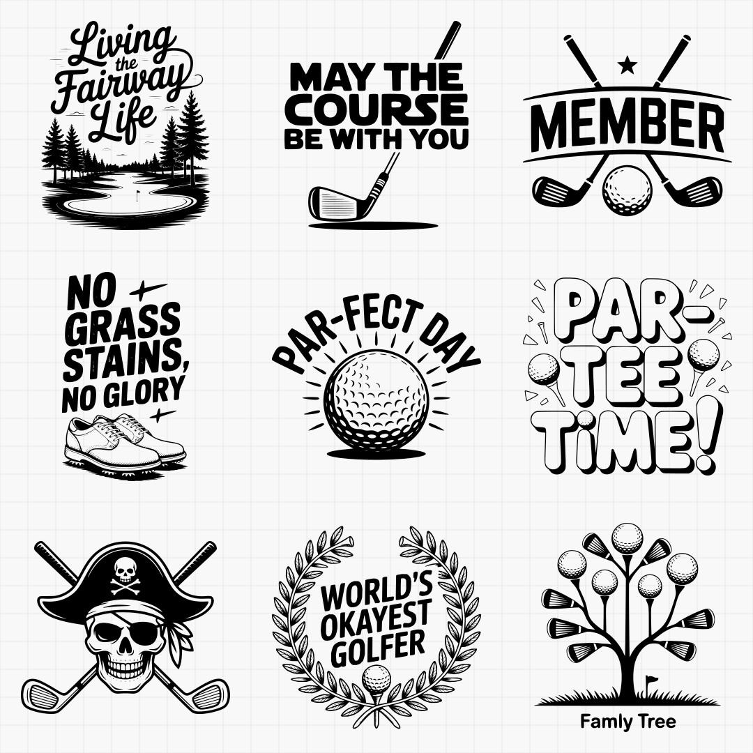 Golf Designs Bundle 1 - Thumbnail 5