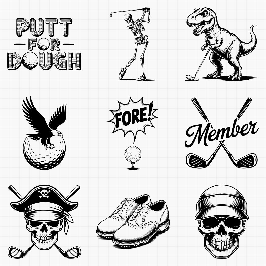 Golf Designs Bundle 2 - Thumbnail 5