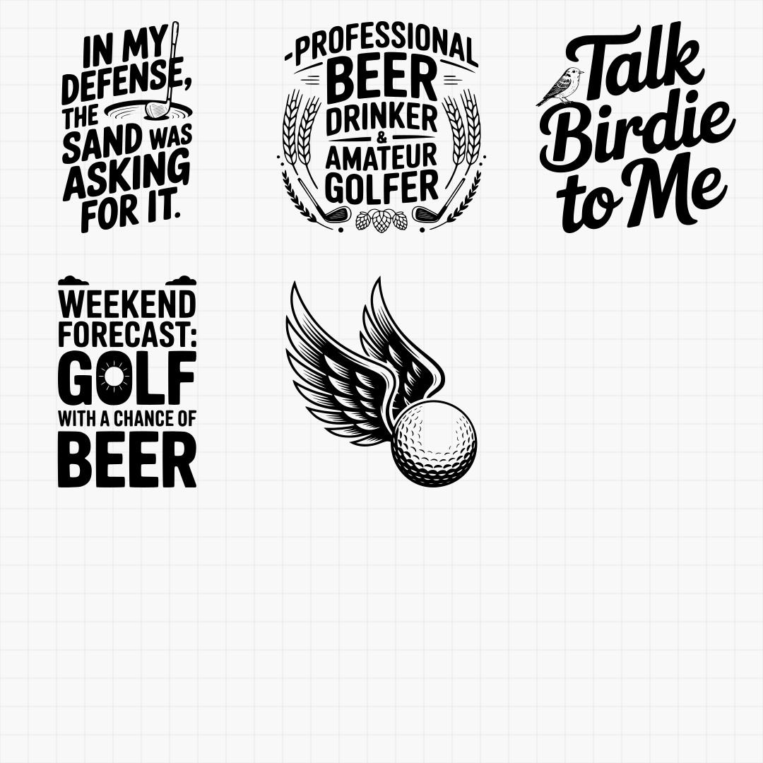 Golf Designs Bundle 2 - Thumbnail 6