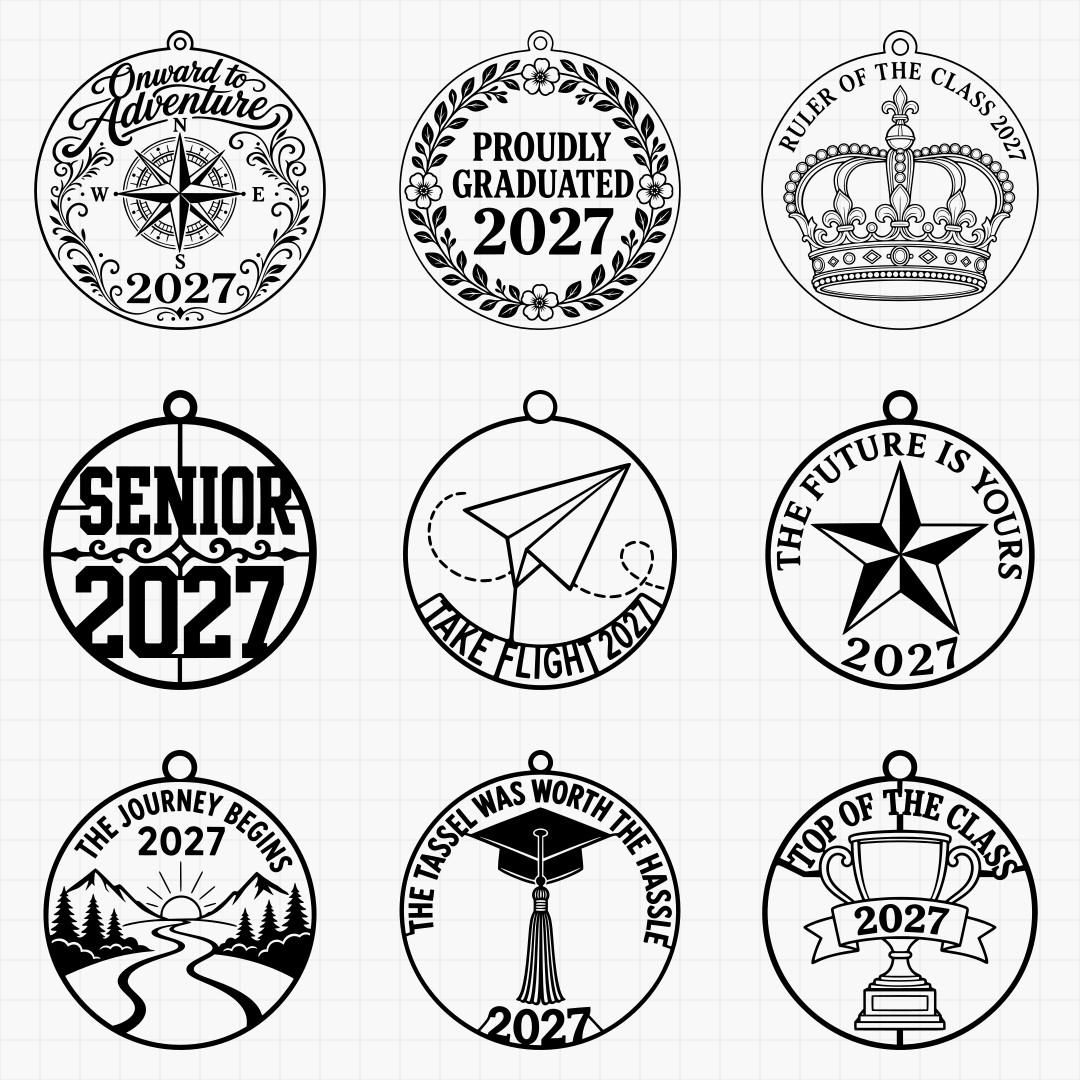 Class of 2027 Graduation Ornaments - Thumbnail 4