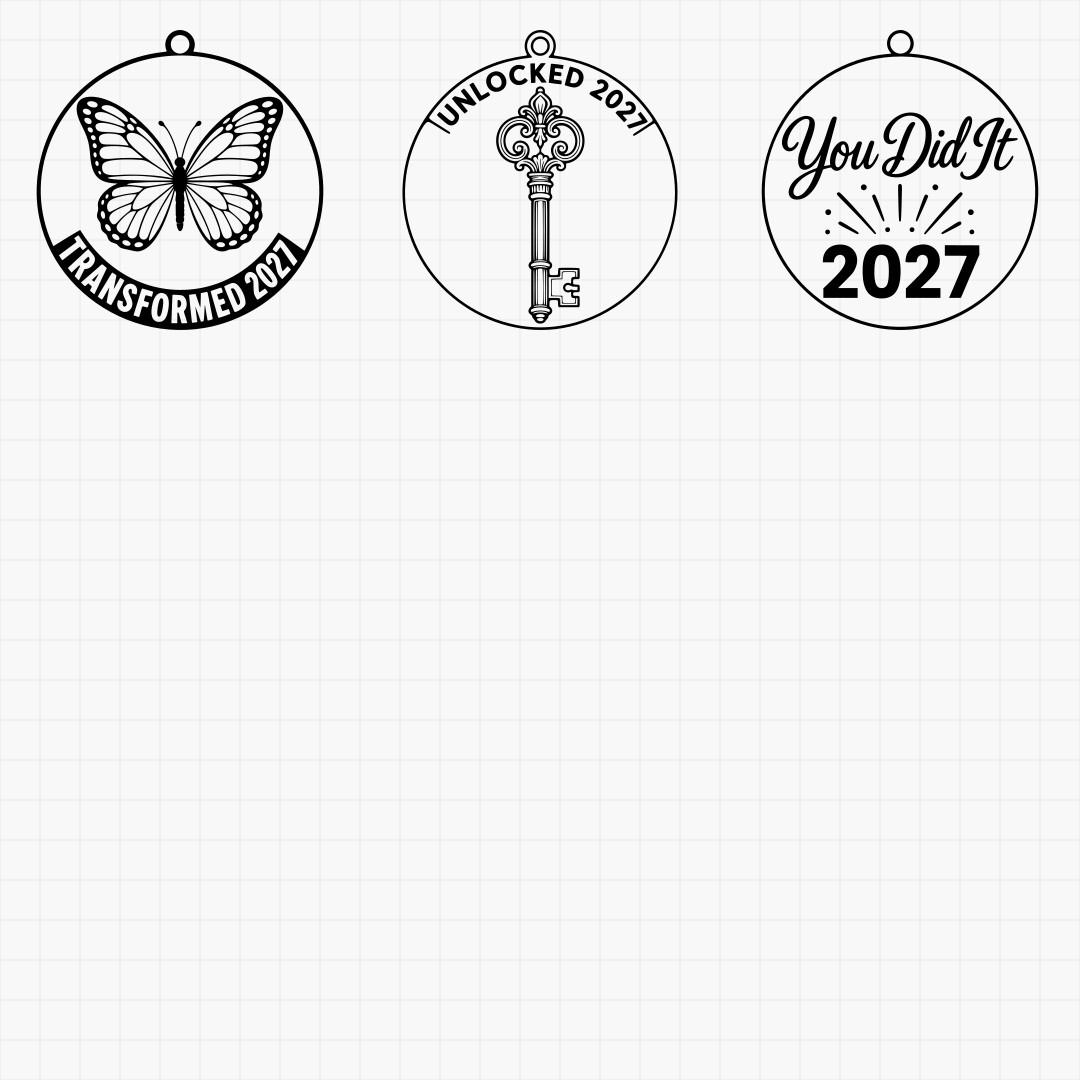 Class of 2027 Graduation Ornaments - Thumbnail 5