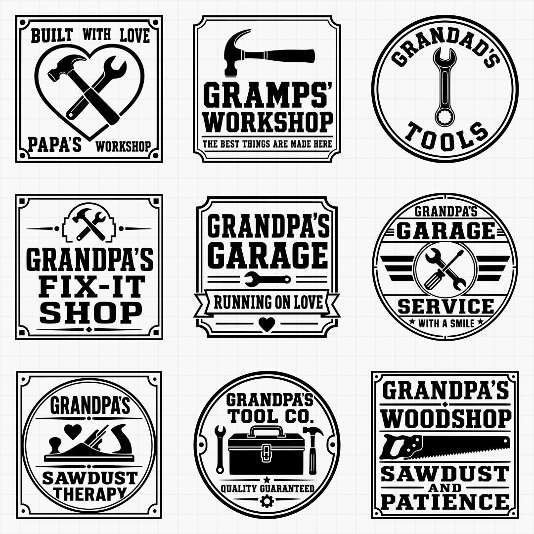Grandpa's Workshop Signs - Thumbnail 2